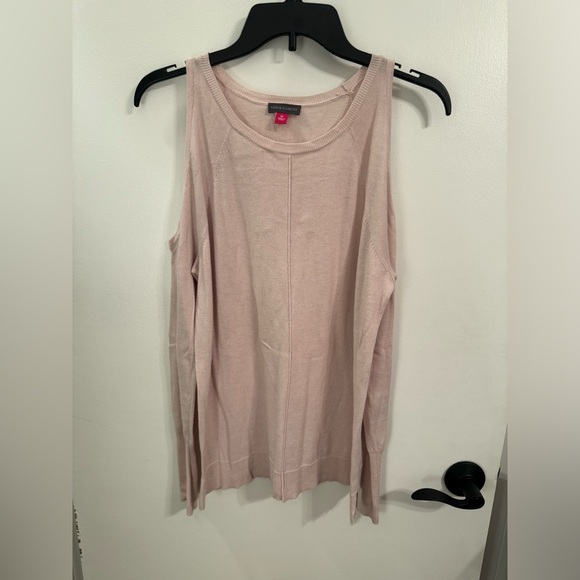 Baby Pink Vince Camuto Cold Shoulder Sweater - Picture 3 of 3